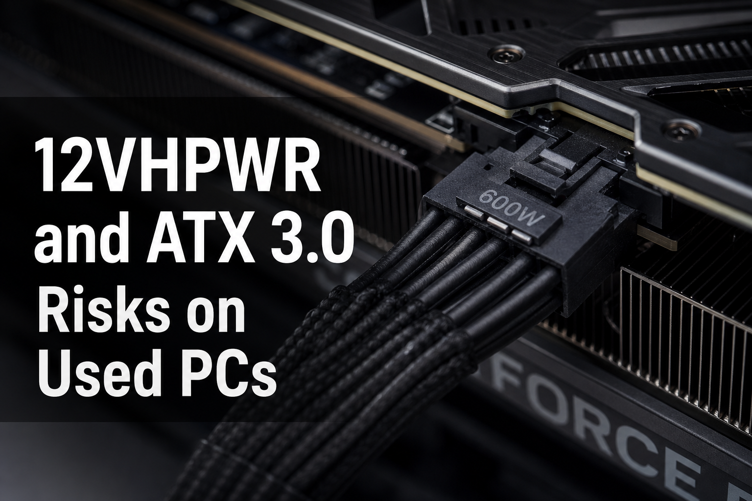 12VHPWR and ATX 3.0 Risks on Used PCs