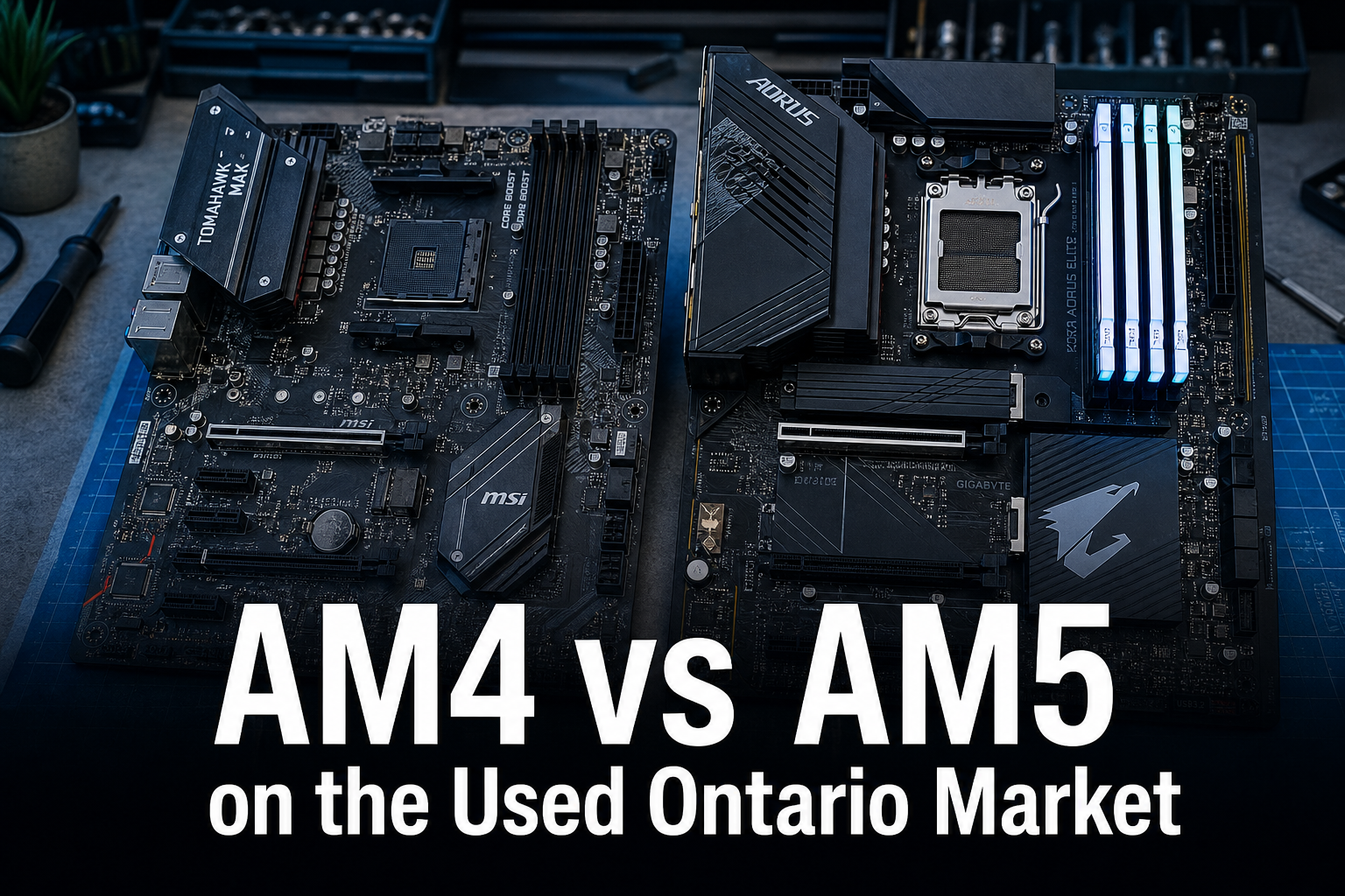 AM4 vs AM5 on the Used Ontario Market