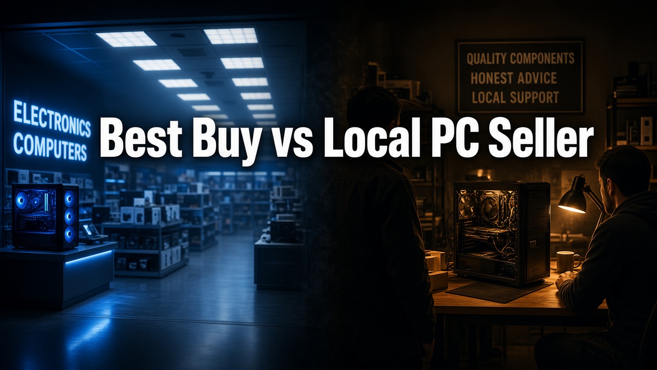 Best Buy vs Local PC Seller
