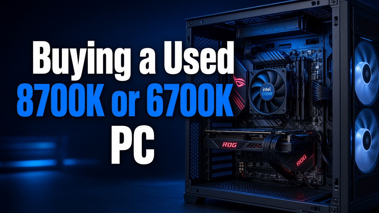 Buying a Used 8700K or 6700K PC