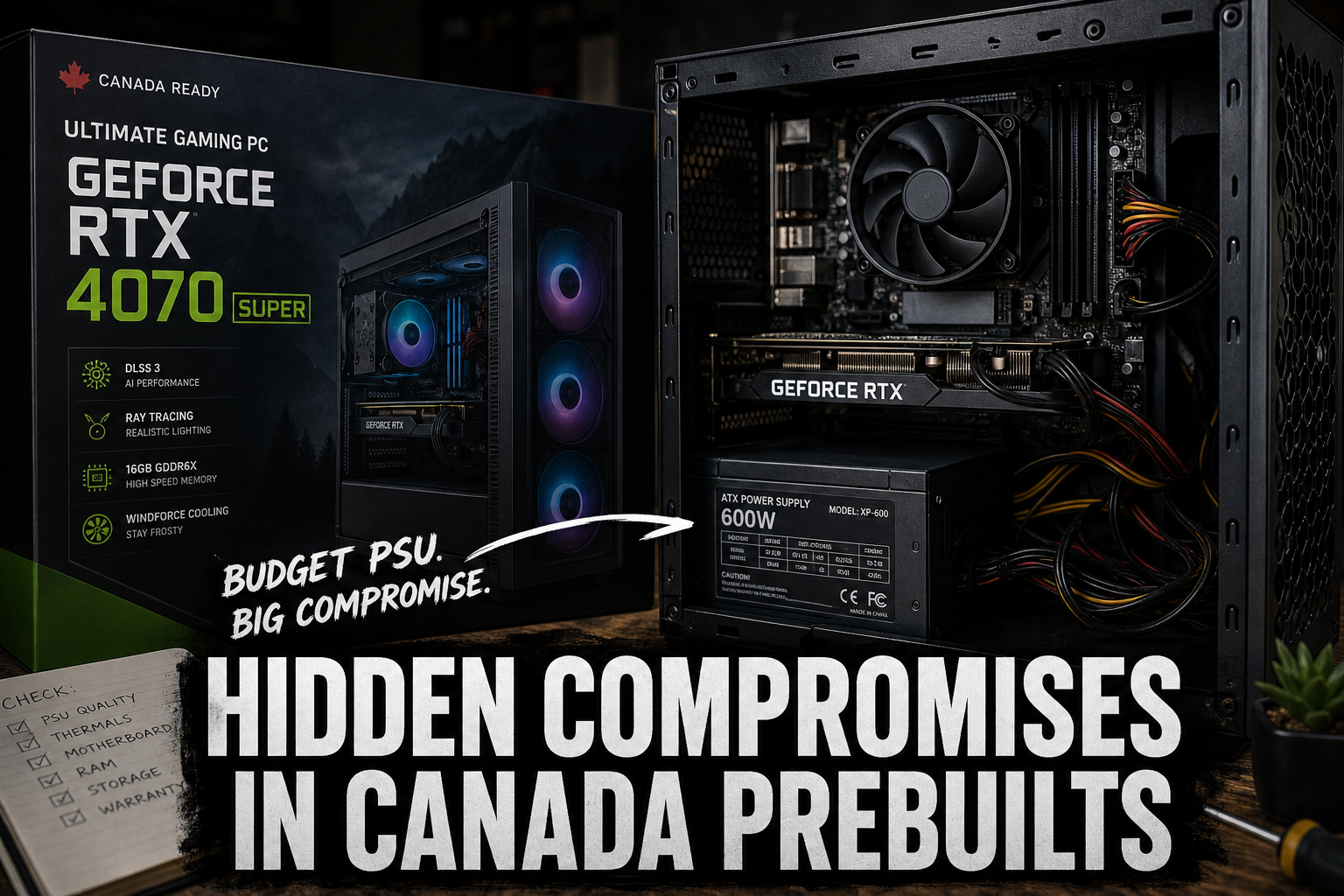Hidden Compromises in Canada Prebuilts