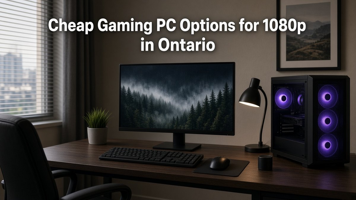 Cheap Gaming PC Options for 1080p in Ontario