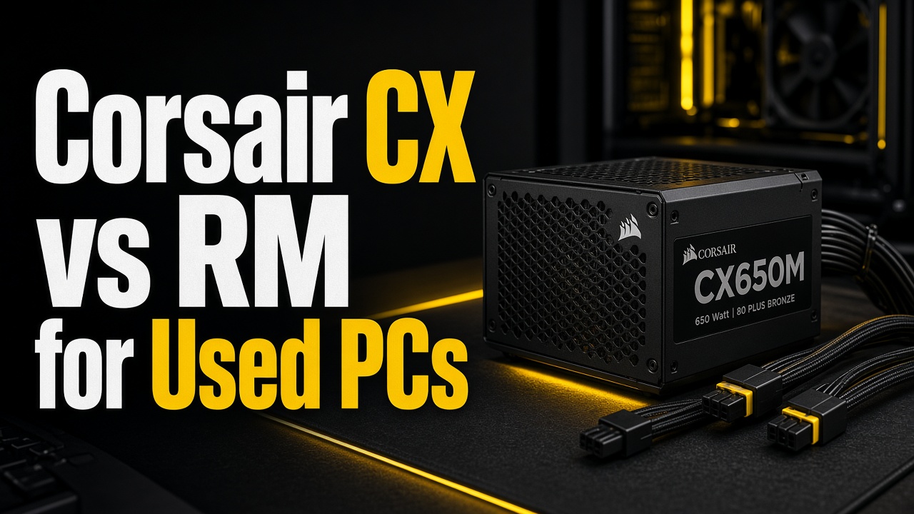 Corsair CX vs RM for Used PCs