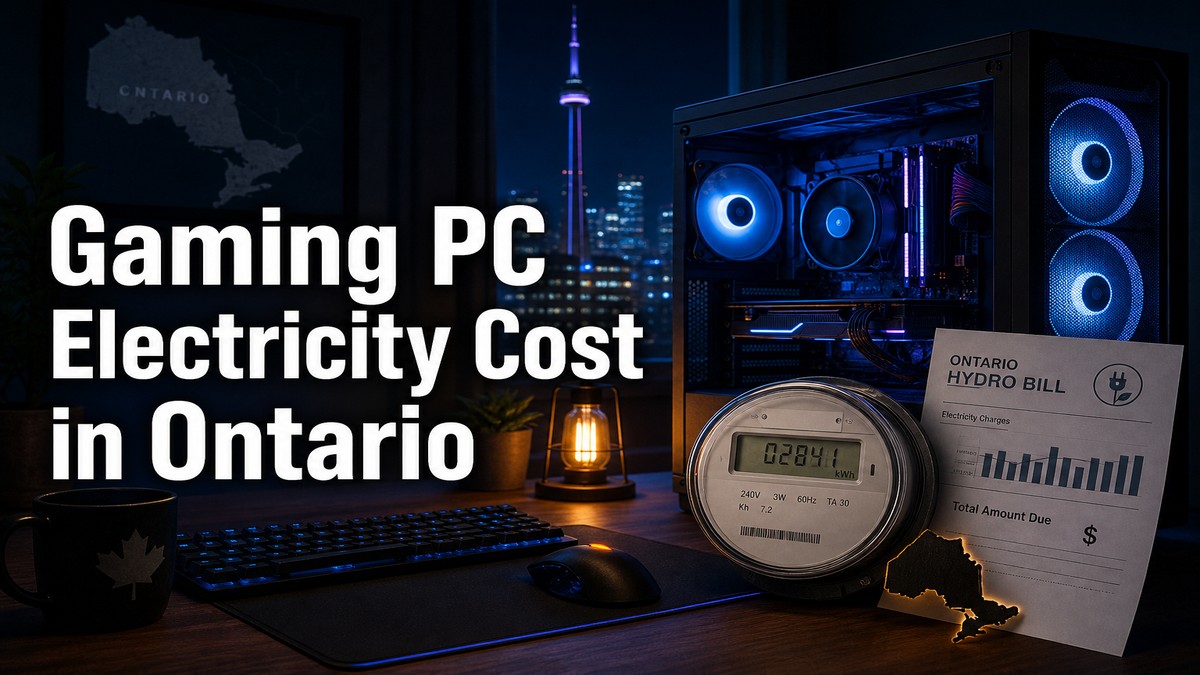 Gaming PC Electricity Cost in Ontario
