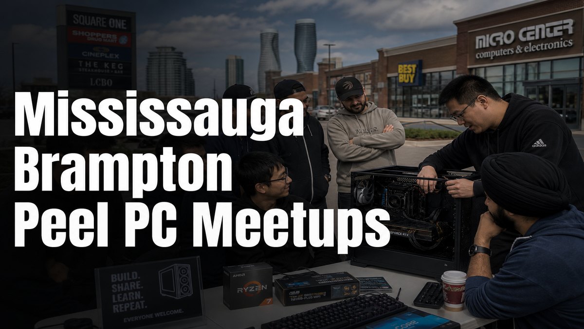 Mississauga Brampton Peel PC Meetups