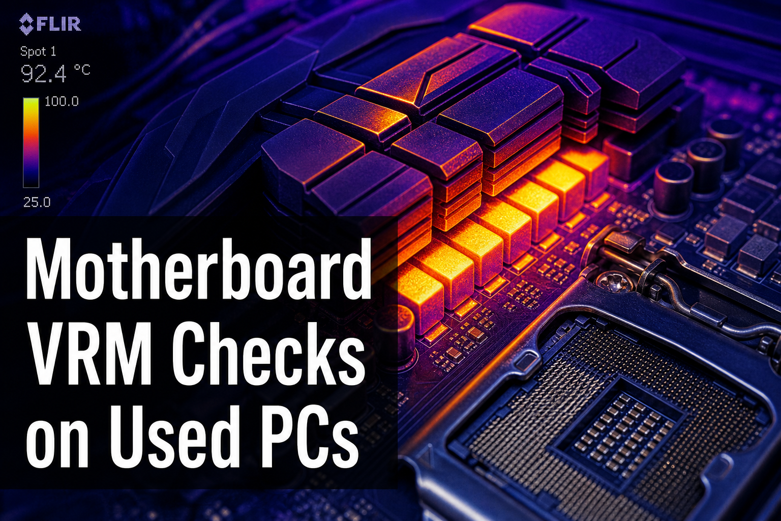 Motherboard VRM Checks on Used PCs