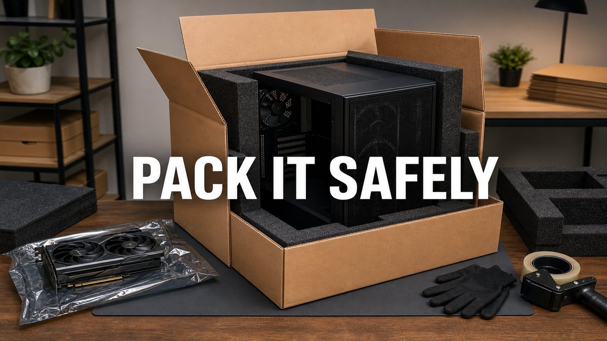 How to Pack a Gaming PC for Shipping