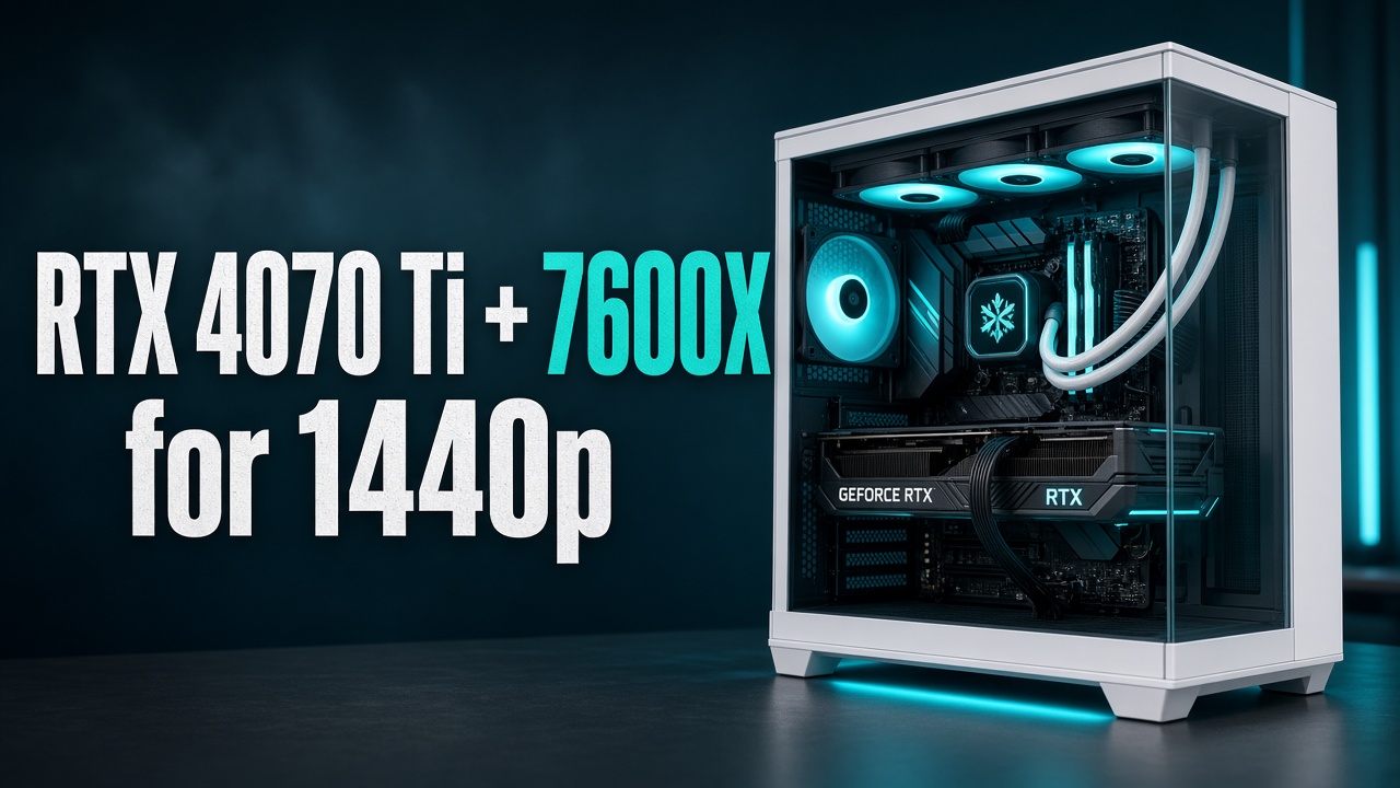 RTX 4070 Ti + 7600X for 1440p