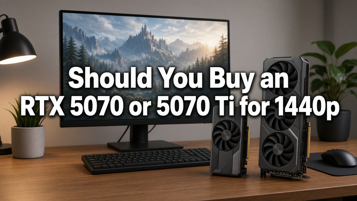Should You Buy an RTX 5070 or 5070 Ti for 1440p