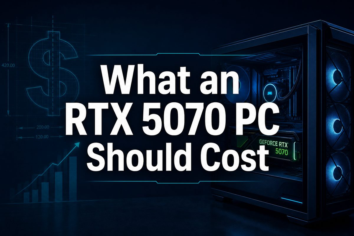 What an RTX 5070 PC Should Cost