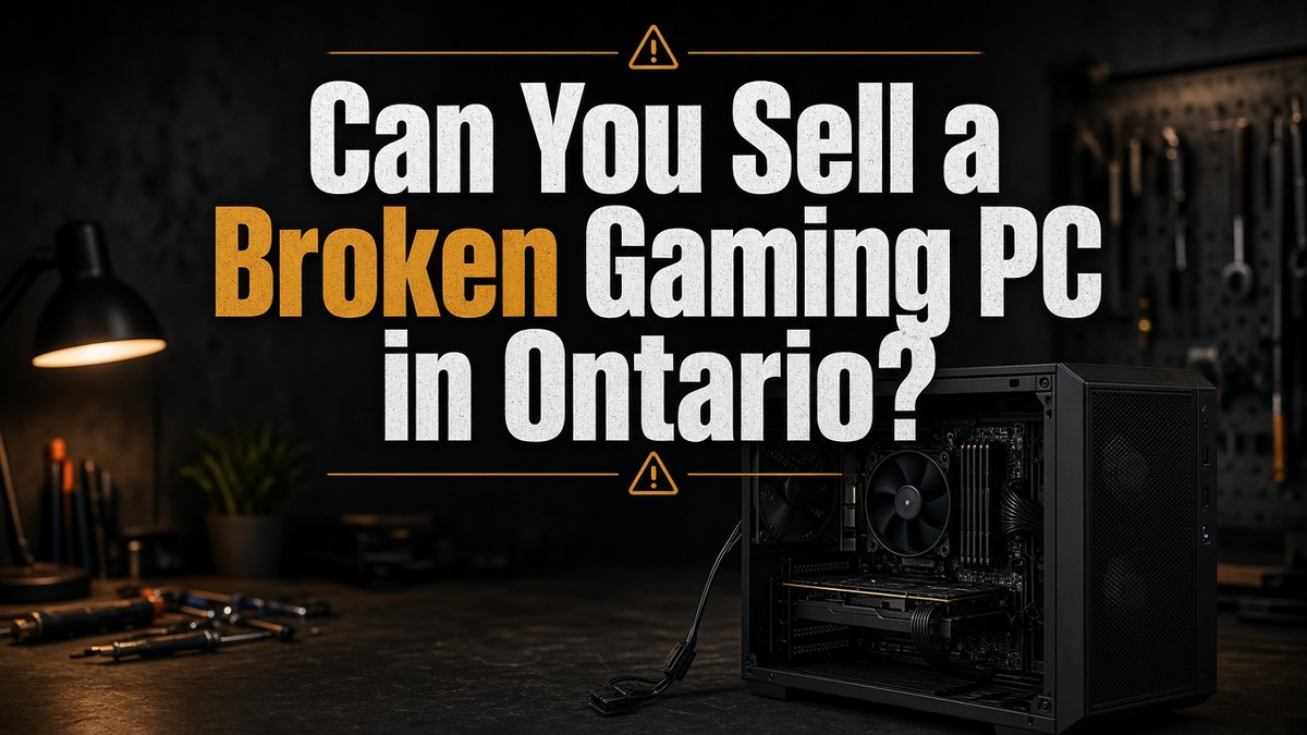 Can You Sell a Broken Gaming PC in Ontario?