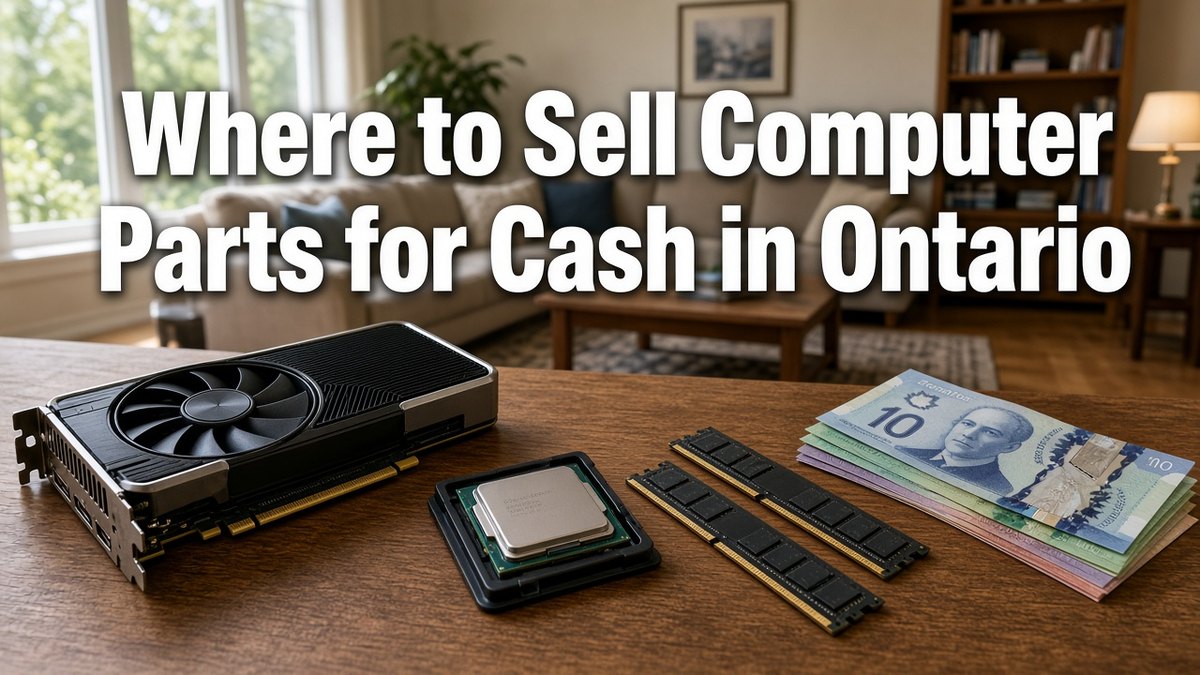 Where to Sell Computer Parts for Cash in Ontario