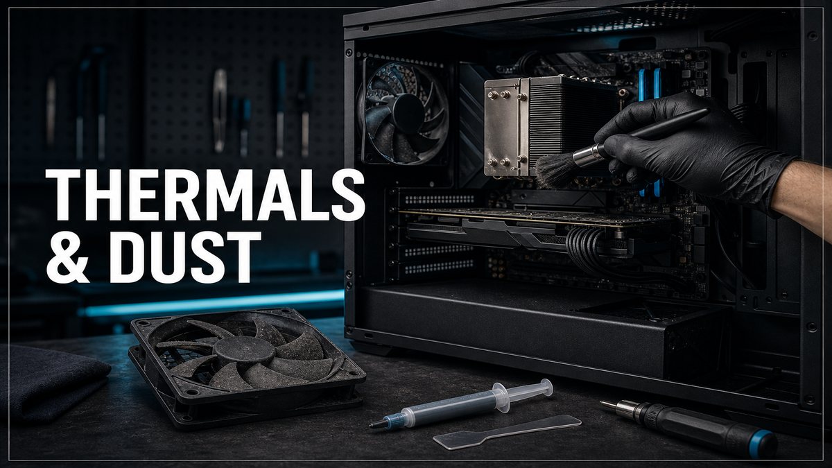 Thermals, Dust, and Paste on Used PCs