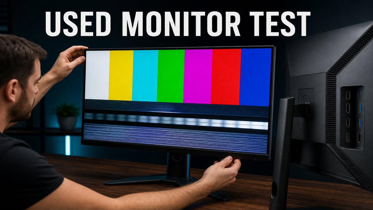 How to Test a Used Gaming Monitor Before Buying