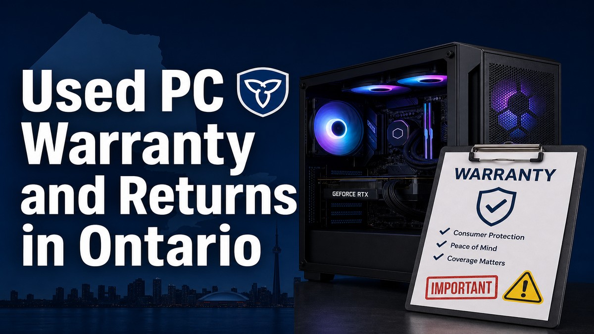 Used PC Warranty and Returns in Ontario
