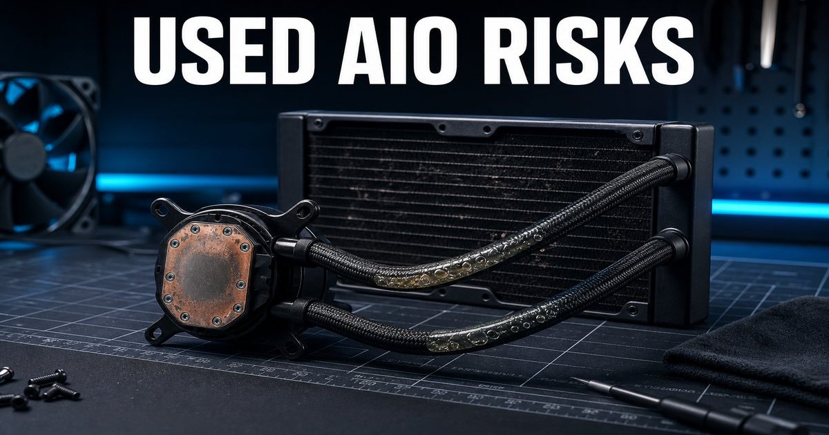 AIO Liquid Cooling Risks on Used PCs