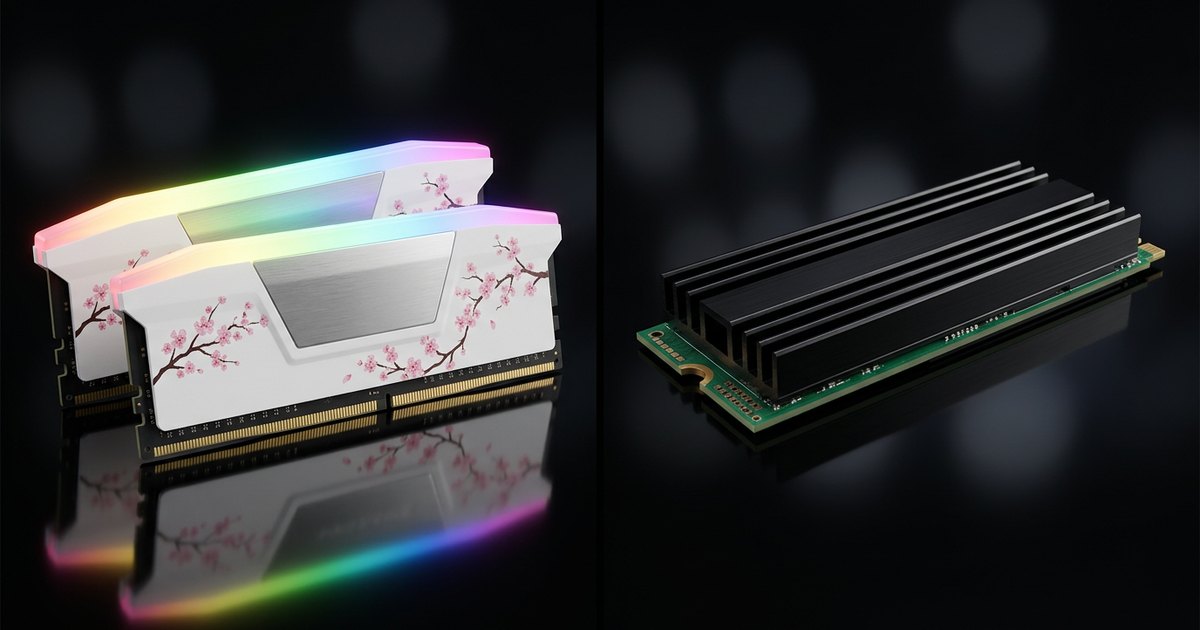RAM & SSDs for Gaming PCs