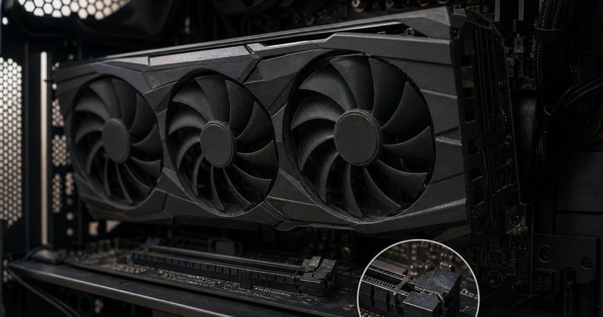 GPU Sag and PCIe Slot Damage on Used PCs