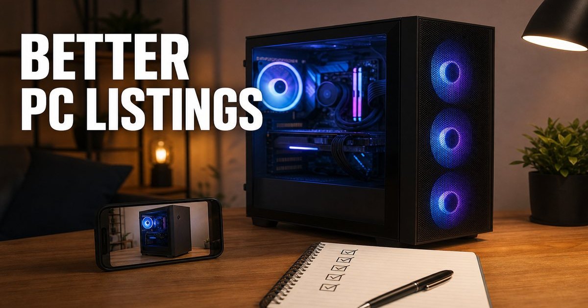Kijiji Listing Playbook for Gaming PCs