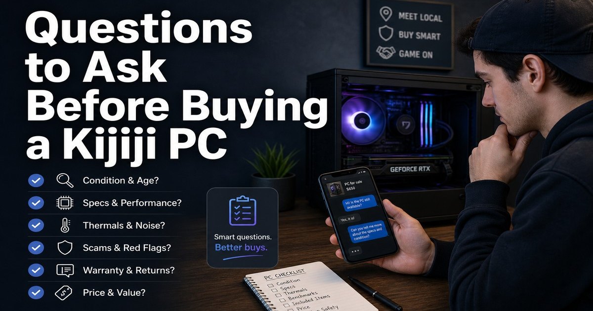 Questions to Ask Before Buying a Kijiji PC