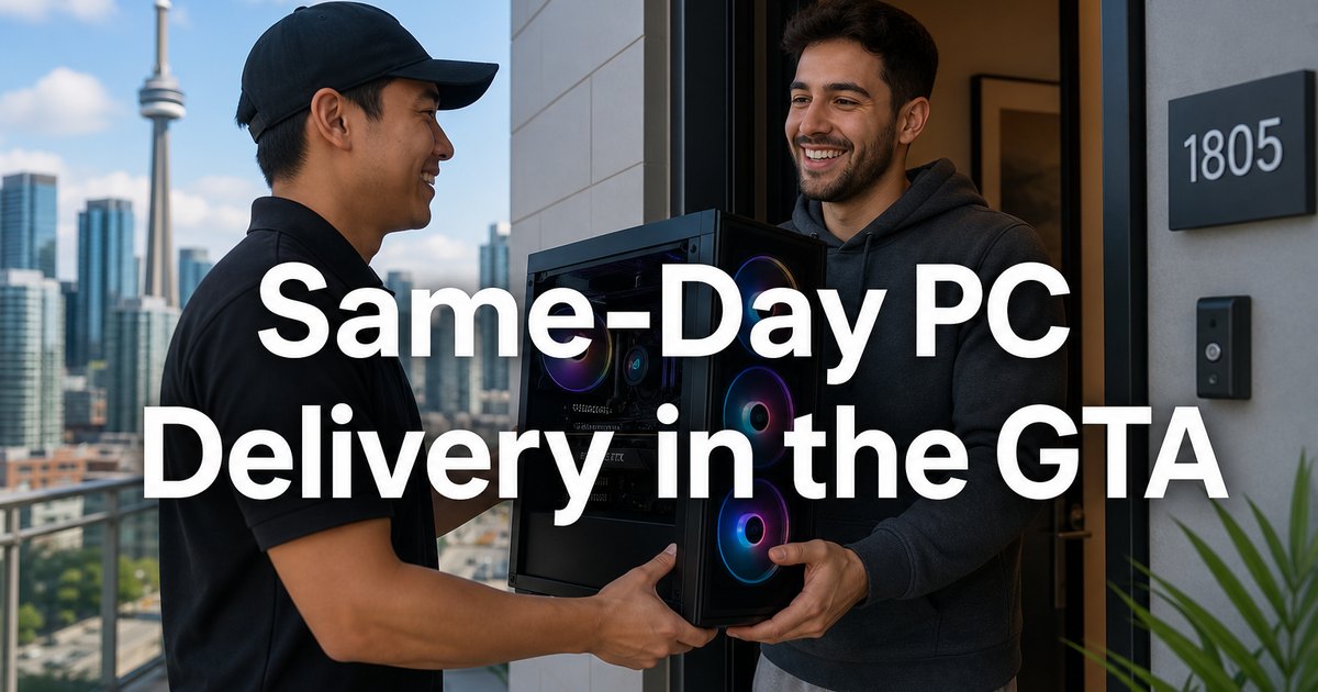 Same-Day PC Delivery in the GTA