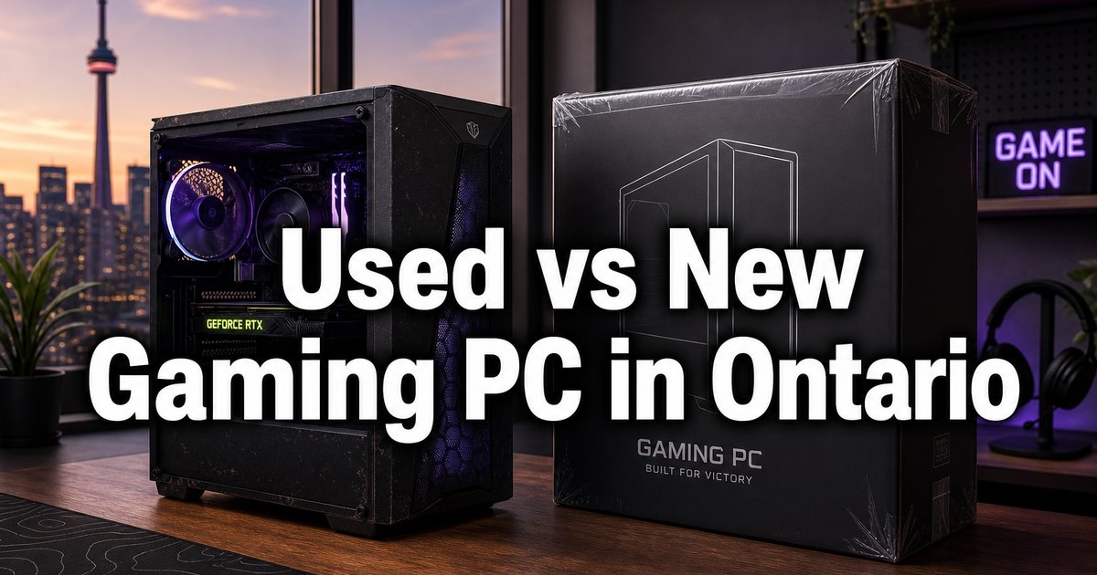 Used vs New Gaming PC in Ontario