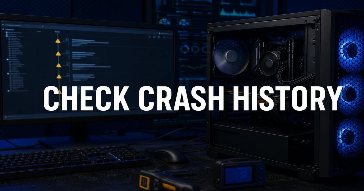 WHEA Errors and Event Viewer Checks on Used PCs