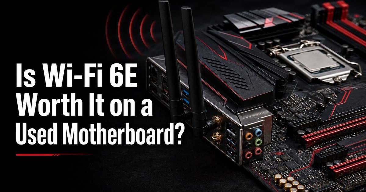 Is Wi-Fi 6E Worth It on a Used Motherboard?